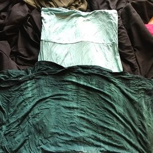 Mint green ombré skit